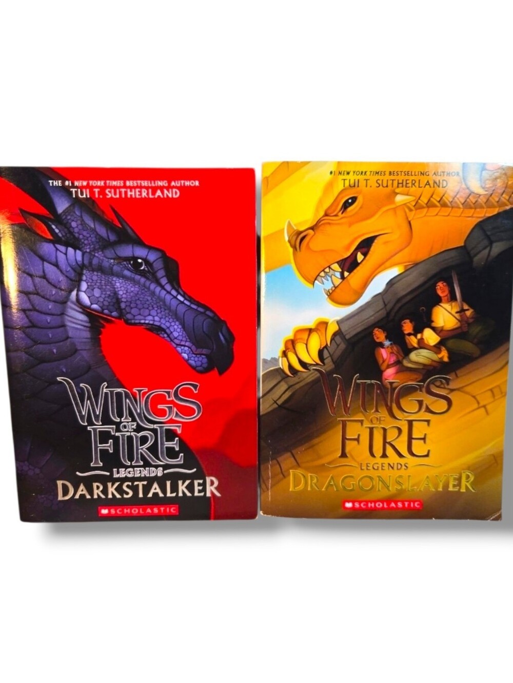 Wings of Fire Legends Set of 2 Books: Darkstalker & Dragonslayer Paperback Duo